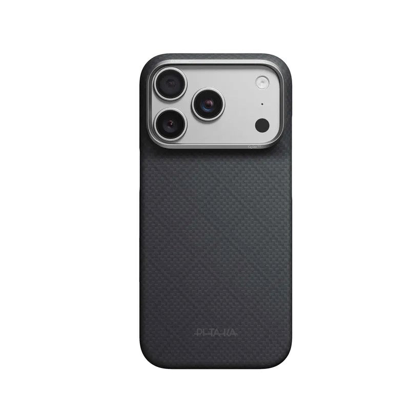 iPhone 18 Pro / 17 Pro Pitaka Edge Cover - MagSafe Kompatibel - Lava Black