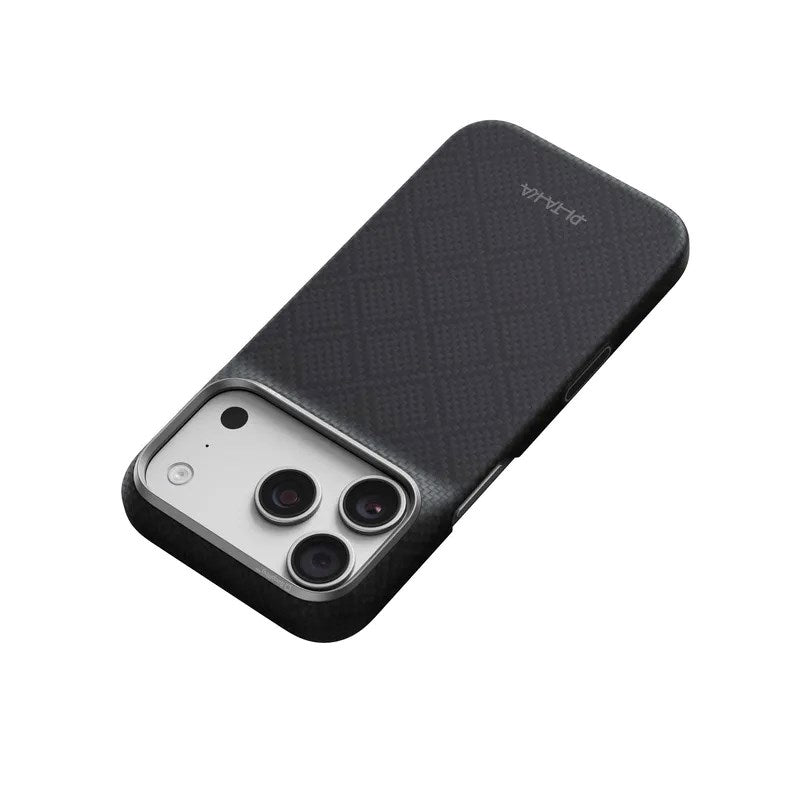 iPhone 18 Pro / 17 Pro Pitaka Edge Cover - MagSafe Kompatibel - Lava Black