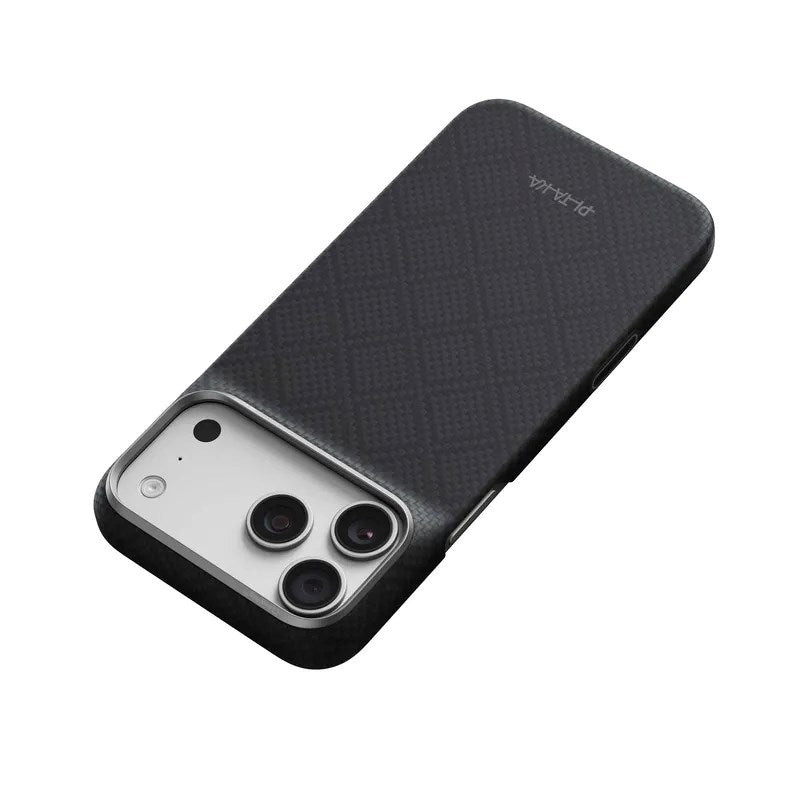 iPhone 18 Pro Max / 17 Pro Max Pitaka Edge Cover - MagSafe Kompatibel - Basalt Black