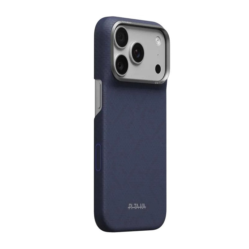iPhone 18 Pro / 17 Pro Pitaka Edge Cover - MagSafe Kompatibel - Sapphire Blue
