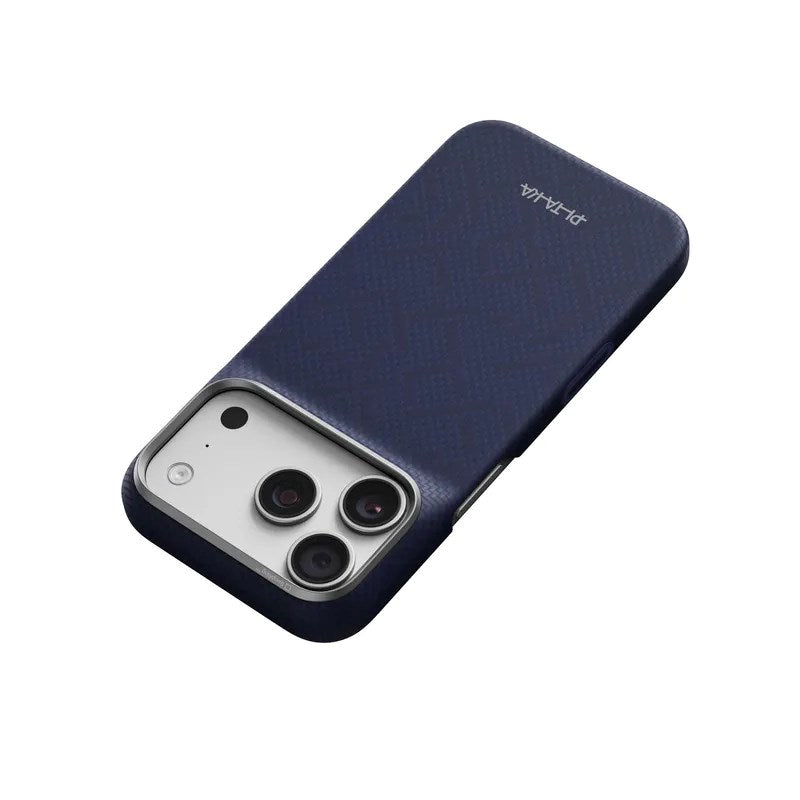 iPhone 18 Pro / 17 Pro Pitaka Edge Cover - MagSafe Kompatibel - Sapphire Blue