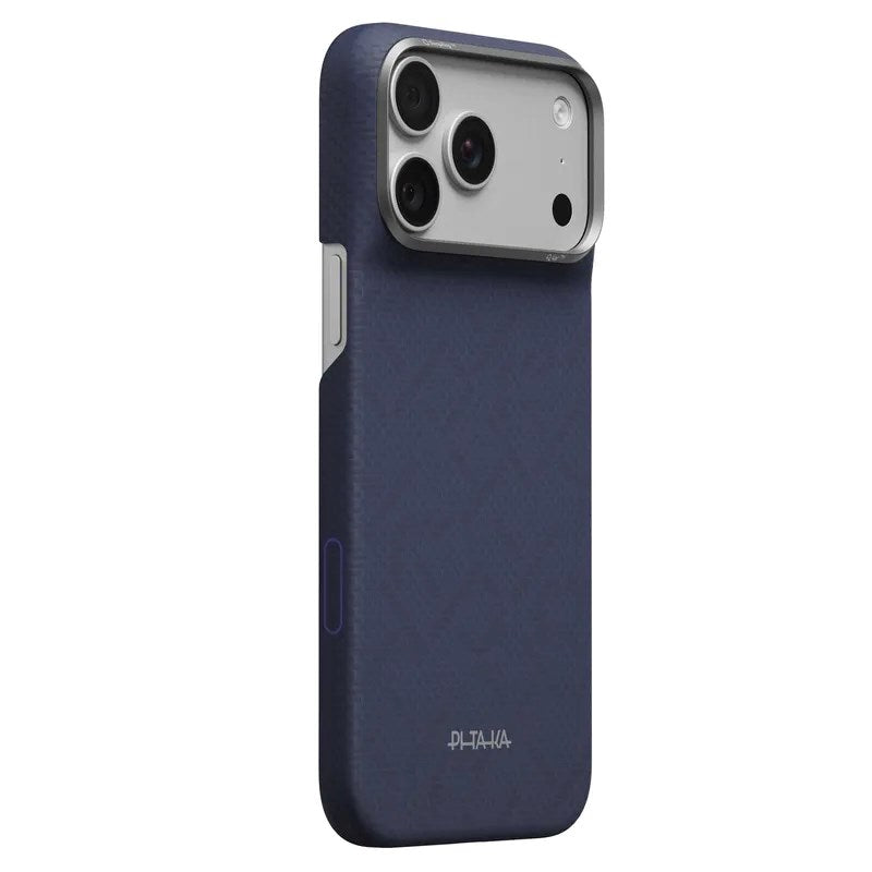 iPhone 18 Pro Max / 17 Pro Max Pitaka Edge Cover - MagSafe Kompatibel - Sapphire Blue
