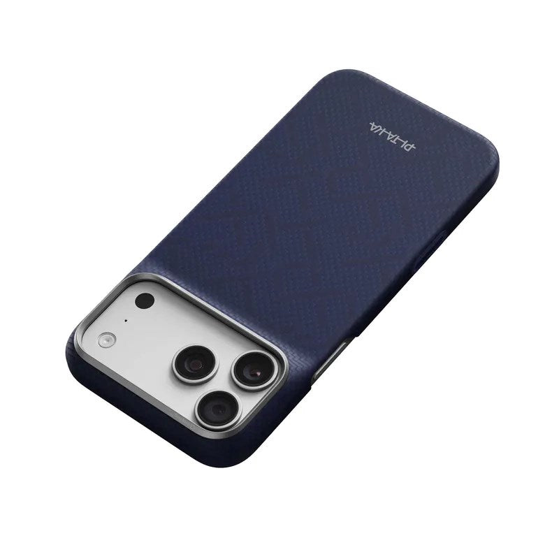 iPhone 18 Pro Max / 17 Pro Max Pitaka Edge Cover - MagSafe Kompatibel - Sapphire Blue