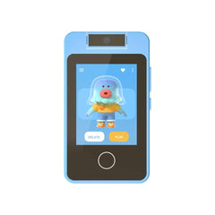 Denver KMP-284 Spilleenhed m. Touchskærm - Blå