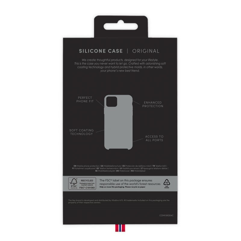 Samsung Galaxy S23+ (Plus) Key Silikone Cover - Antibakteriel - Sort