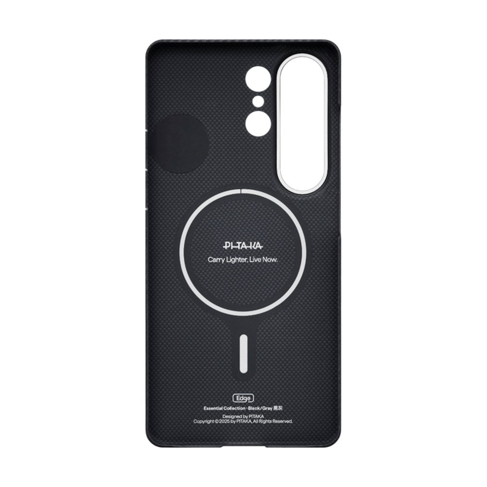 Samsung Galaxy S26 Ultra PITAKA Edge Cover - MagSafe Kompatibel - Black / Grey Twill
