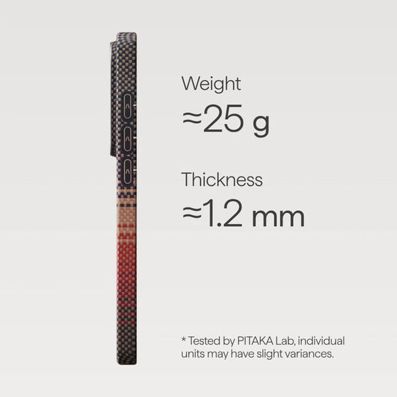 Samsung Galaxy S26 Ultra PITAKA Edge Cover - MagSafe Kompatibel - Sunset