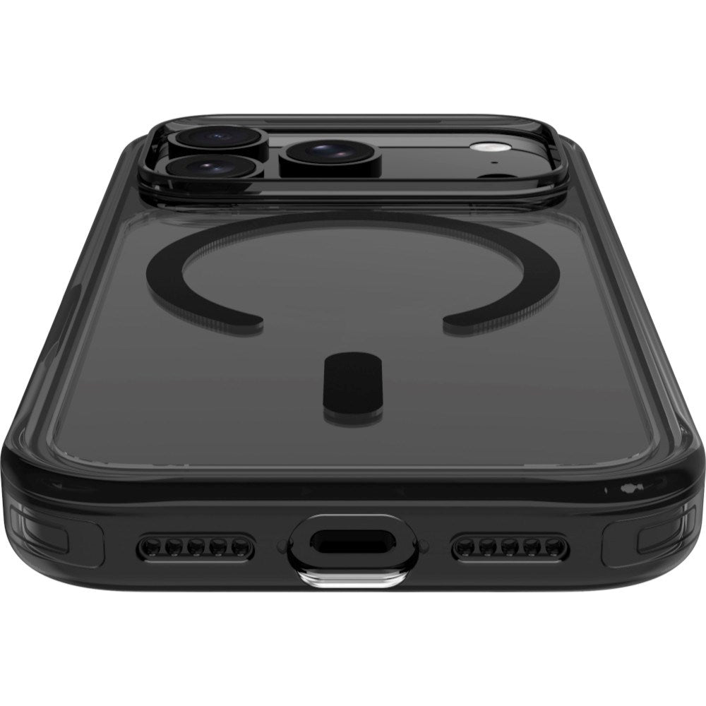 iPhone 18 Pro / 17 Pro LAUT CRYSTAL FLURO Cover - MagSafe Kompatibel - Sort