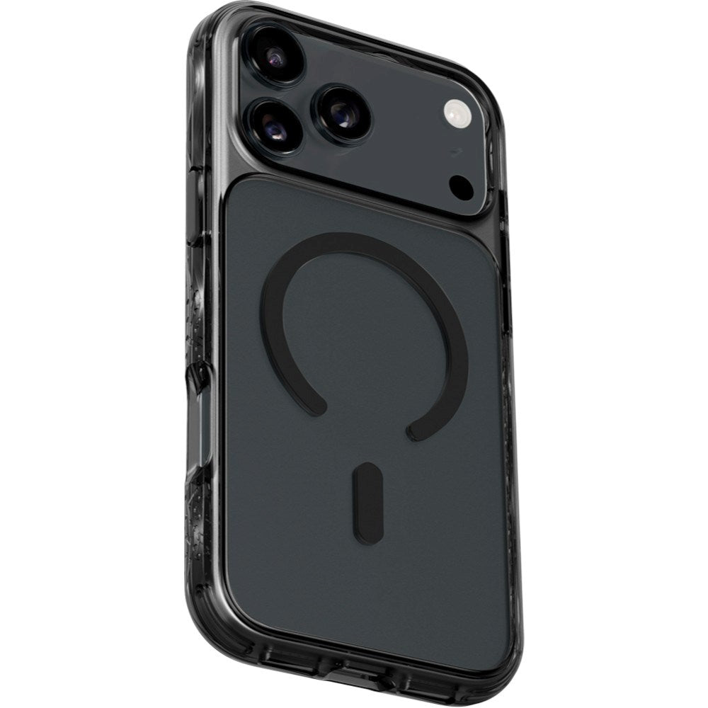 iPhone 18 Pro / 17 Pro LAUT CRYSTAL MATTER X Cover - MagSafe Kompatibel - Sort / Gennemsigtig