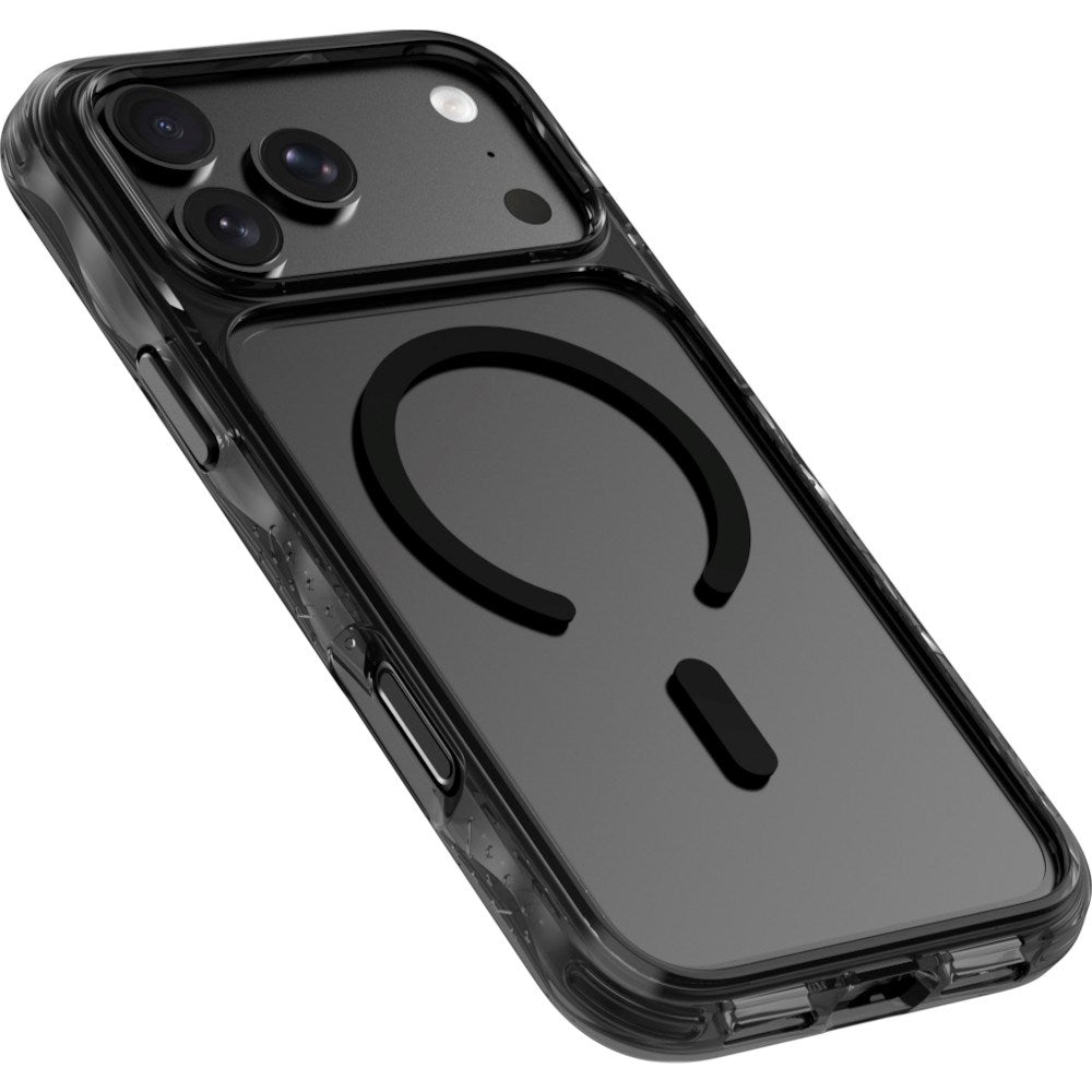 iPhone 18 Pro / 17 Pro LAUT CRYSTAL MATTER X Cover - MagSafe Kompatibel - Sort / Gennemsigtig