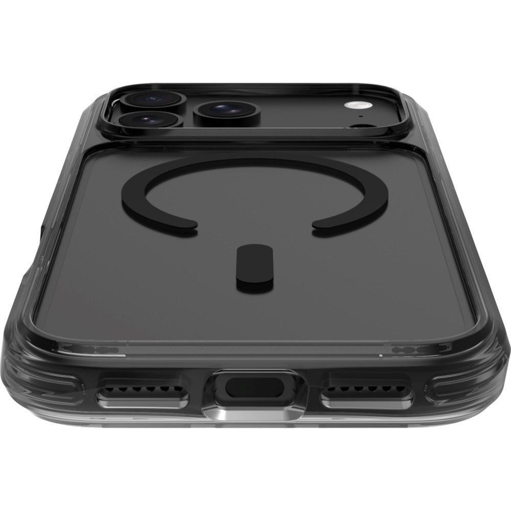 iPhone 18 Pro Max / 17 Pro Max LAUT CRYSTAL MATTER X Cover - MagSafe Kompatibel - Sort / Gennemsigtig
