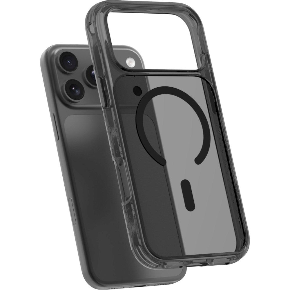 iPhone 18 Pro Max / 17 Pro Max LAUT CRYSTAL MATTER X Cover - MagSafe Kompatibel - Sort / Gennemsigtig