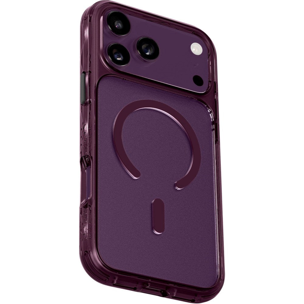 iPhone 18 Pro / 17 Pro LAUT CRYSTAL MATTER X Cover - MagSafe Kompatibel - Lilla / Gennemsigtig