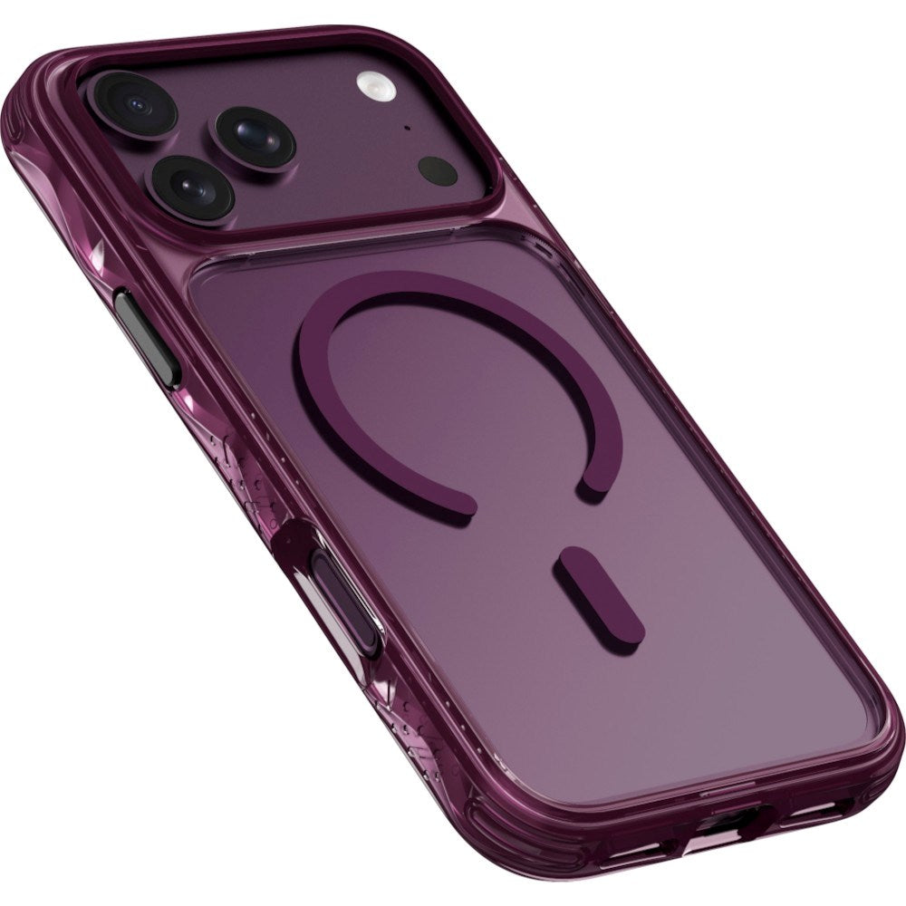 iPhone 18 Pro / 17 Pro LAUT CRYSTAL MATTER X Cover - MagSafe Kompatibel - Lilla / Gennemsigtig