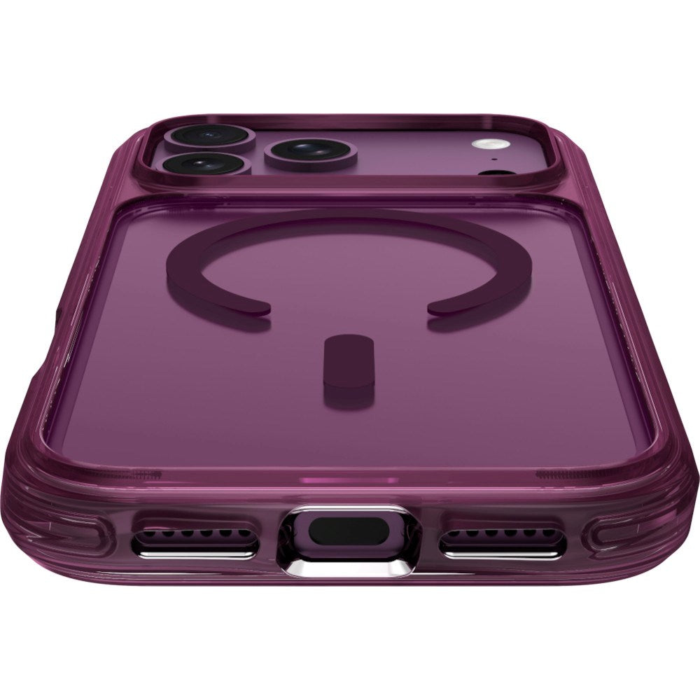 iPhone 18 Pro / 17 Pro LAUT CRYSTAL MATTER X Cover - MagSafe Kompatibel - Lilla / Gennemsigtig