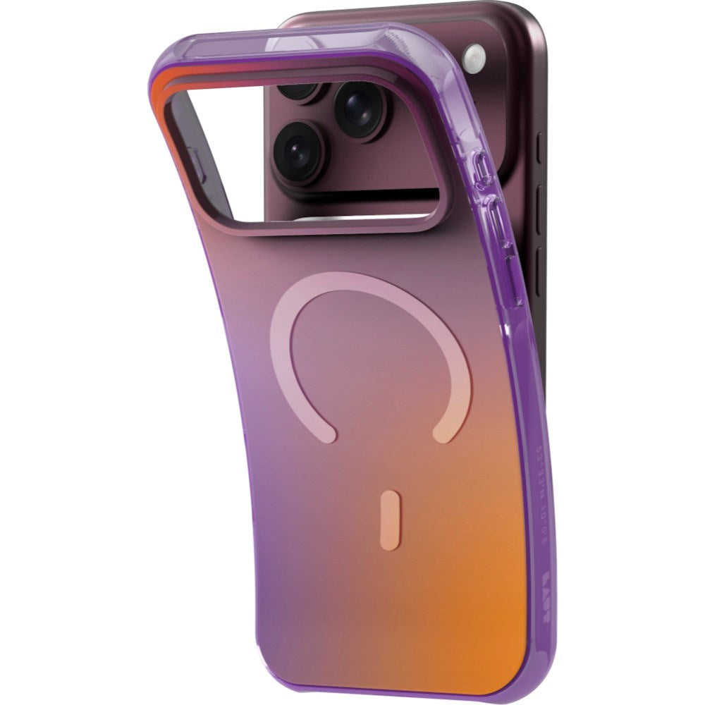 iPhone 18 Pro Max / 17 Pro Max LAUT HUEX WAVE Cover - MagSafe Kompatibel - Iris Purple