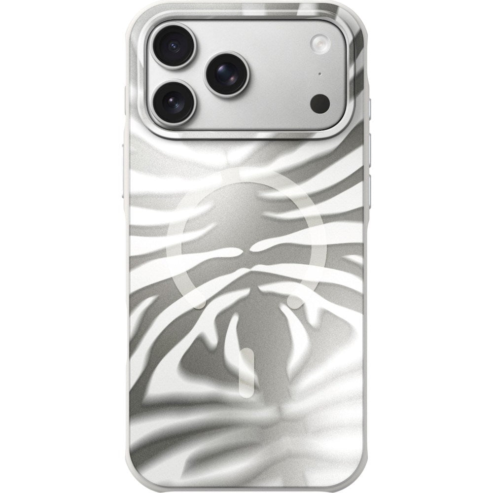 iPhone 18 Pro / 17 Pro LAUT HUEX WAVE Cover - MagSafe Kompatibel - Pearl Zebra