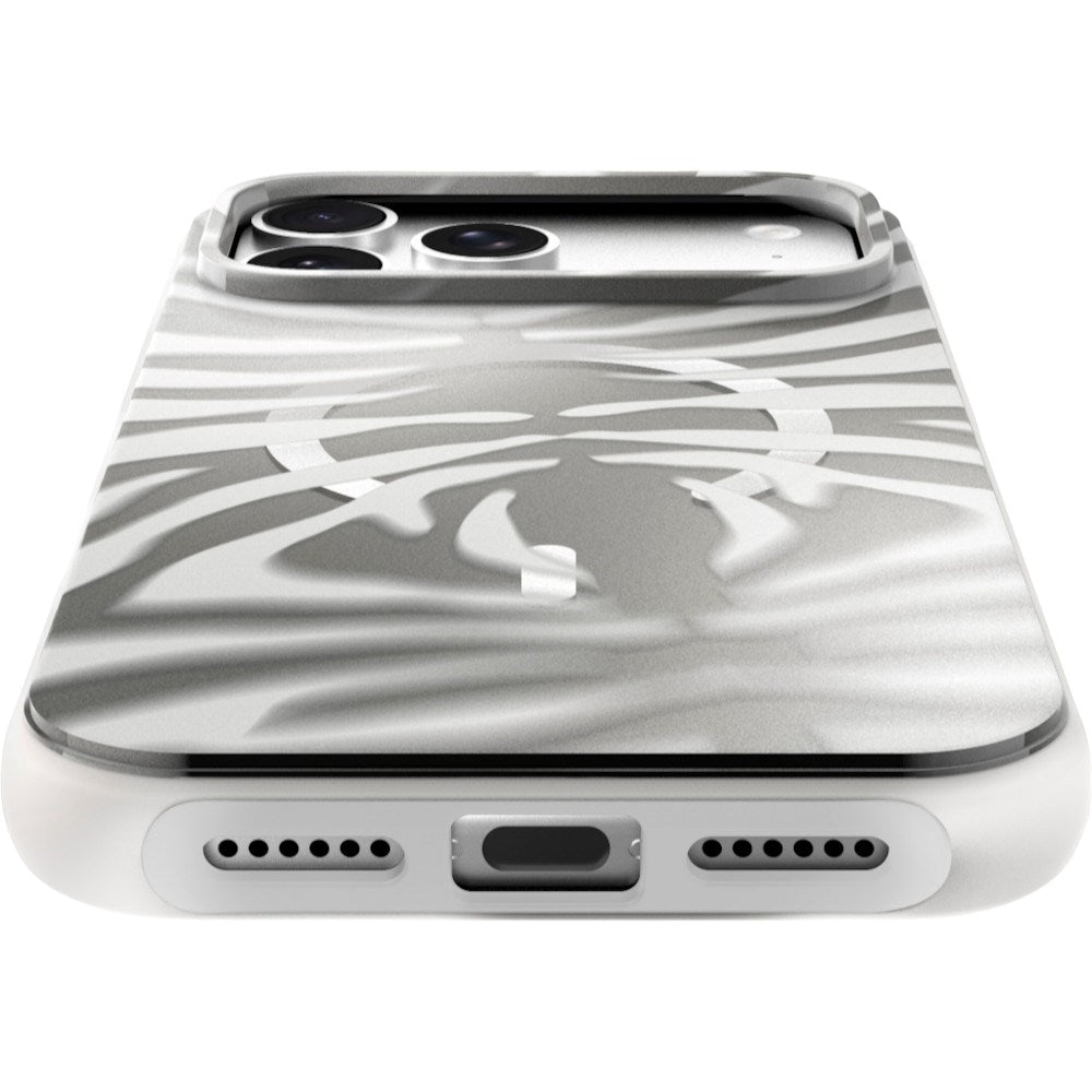 iPhone 18 Pro Max / 17 Pro Max LAUT HUEX WAVE Cover - MagSafe Kompatibel - Pearl Zebra