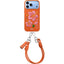 iPhone 18 Pro / 17 Pro LAUT TWINE EDGE Cover m. Strop - MagSafe Kompatibel - Sunset Hibiscus
