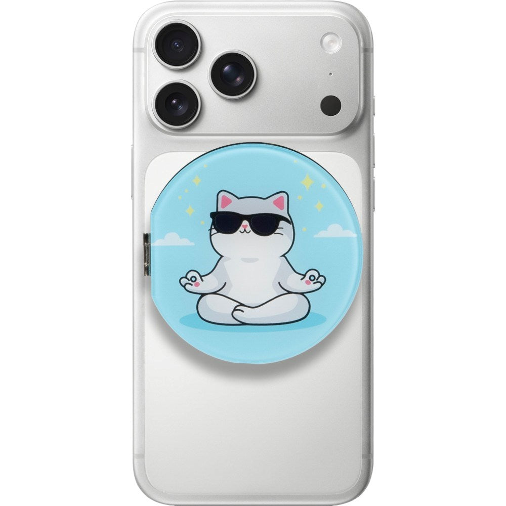 Mirror Stand til Mobil LAUT MAGMOJI - MagSafe Kompatibel - Cat Stay Calm
