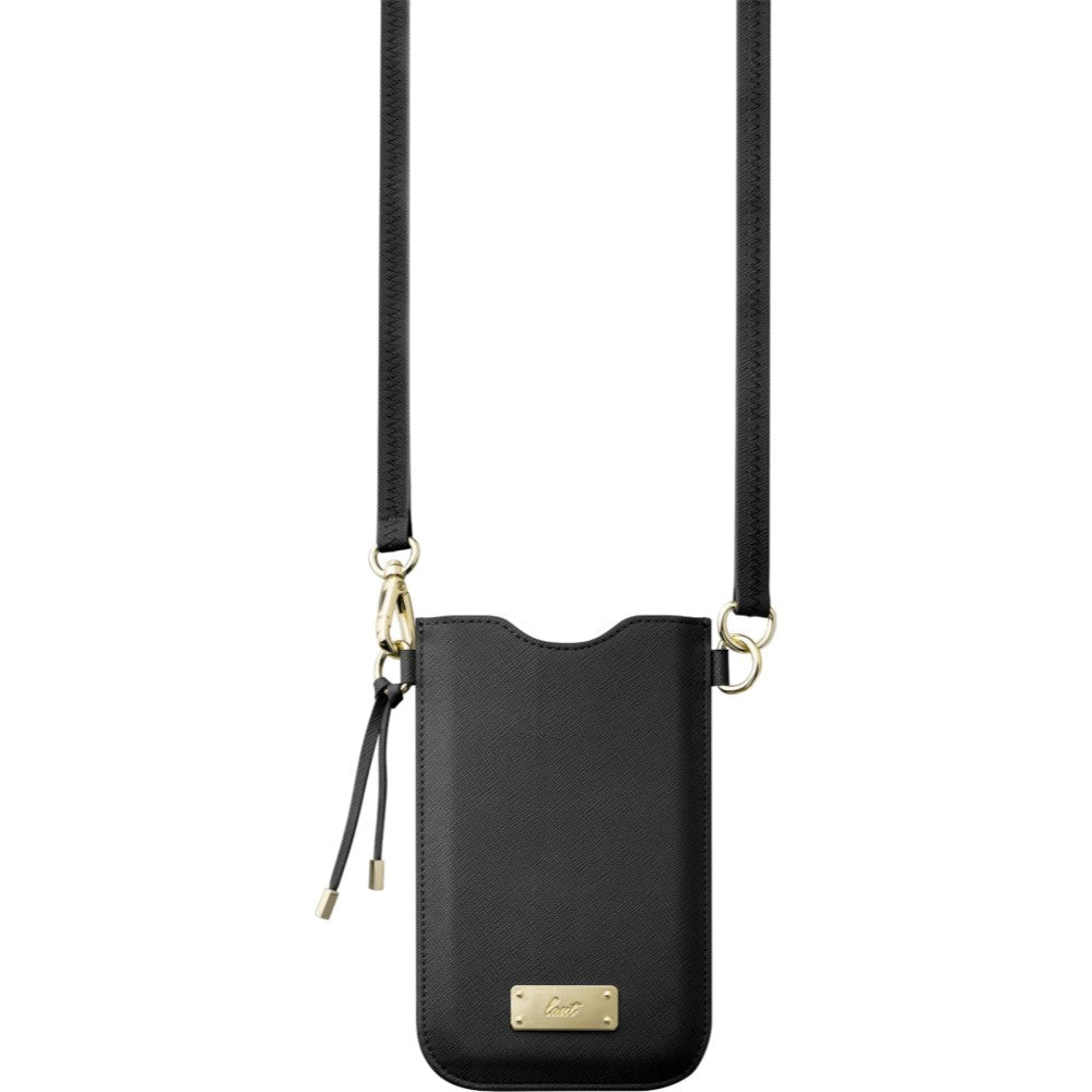 Kunstlæder Crossbody Mobil Taske LAUT PRESTIGE - Sort (Maks. Mobil: 6,5")