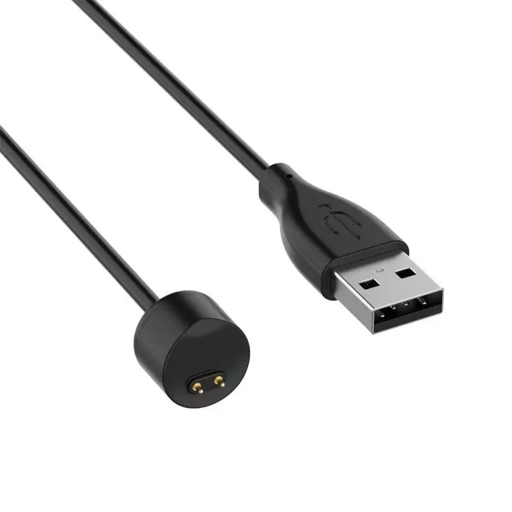 Telcon USB-A Smartwatch Oplader til Xiaomi Smart Band 7 / Mi Smart Band 6 / 5 - 1m - Sort