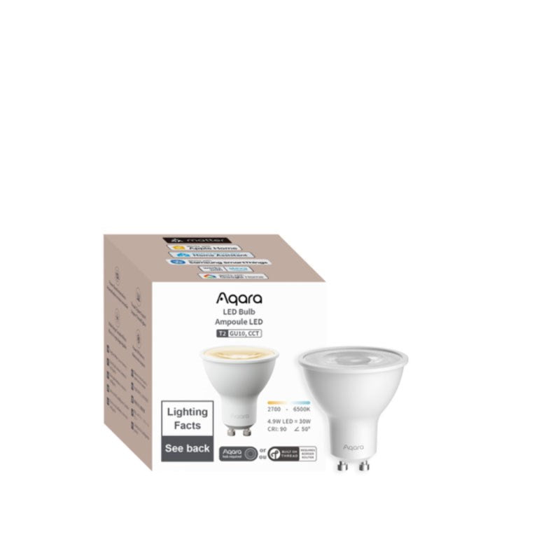 Aqara Smart Light LED Pære T2 (CCT, GU10) - Hvid