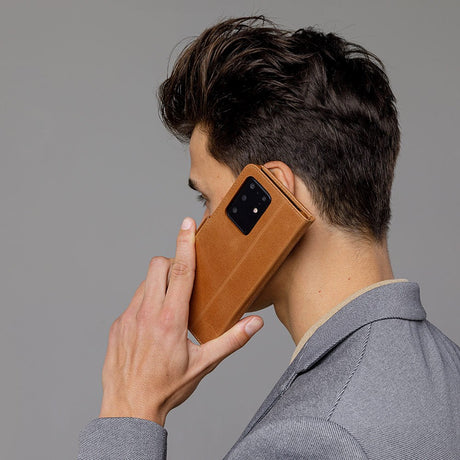Samsung Galaxy S23+ (Plus) dbramante1928 Copenhagen Slim Læder Cover m. Pung - Tan