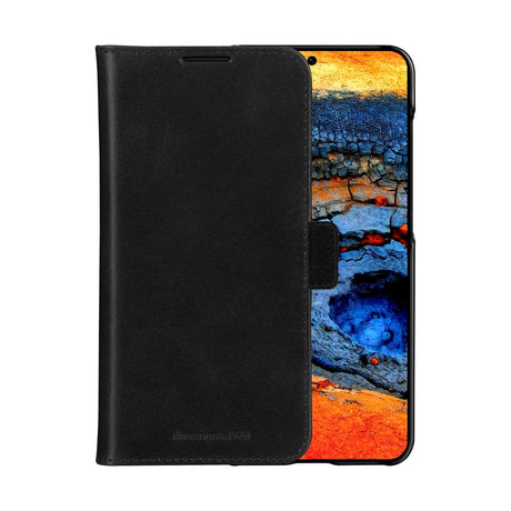 Samsung Galaxy A56 (5G) - dbramante1928 Lynge Ægte Læder 2-i-1 Flip Cover - Black