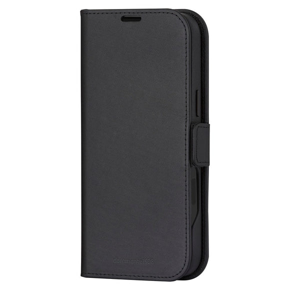 iPhone 16 dbramante1928 Lynge Ægte Læder Magnet Cover - MagSafe Kompatibel - Black