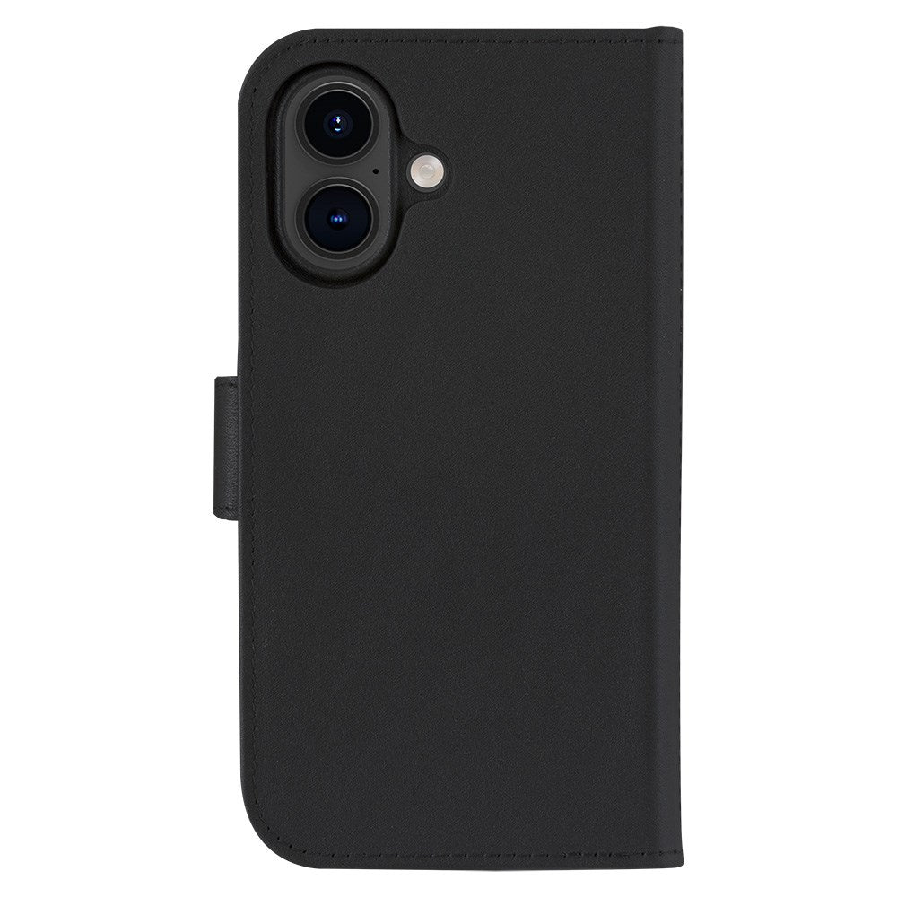 iPhone 16 dbramante1928 Lynge Ægte Læder Magnet Cover - MagSafe Kompatibel - Black