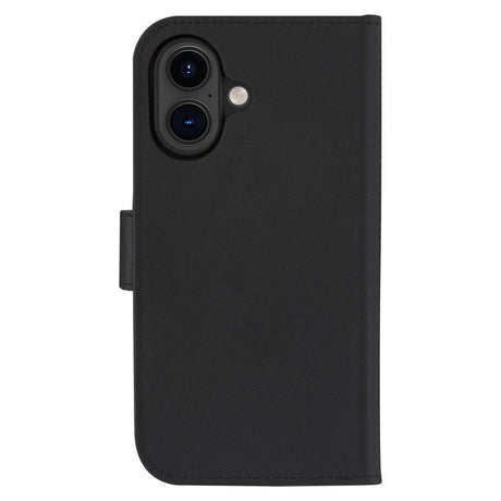 iPhone 16 dbramante1928 Lynge Ægte Læder Magnet Cover - MagSafe Kompatibel - Black