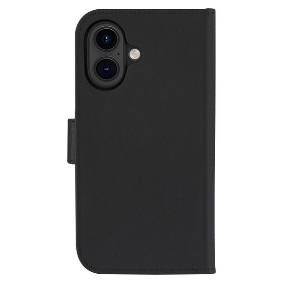 iPhone 16 dbramante1928 Lynge Ægte Læder Magnet Cover - MagSafe Kompatibel - Black