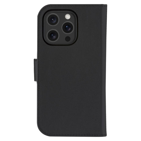 iPhone 16 Pro dbramante1928 Lynge Ægte Læder Magnet Cover - MagSafe Kompatibel - Black