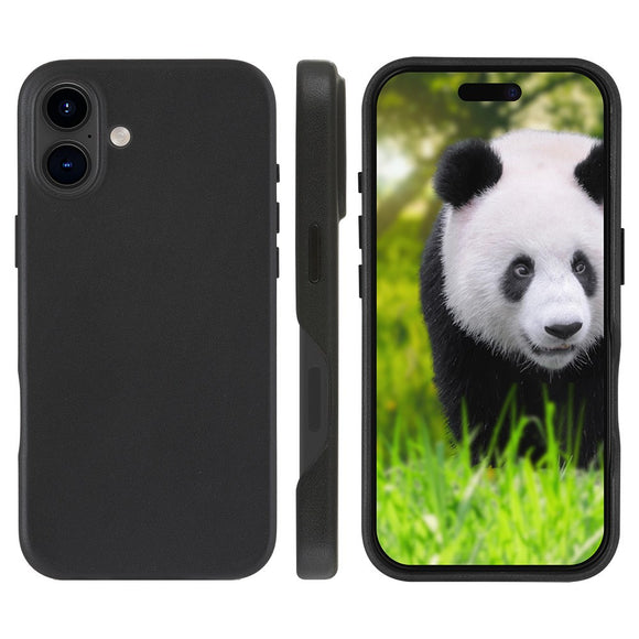iPhone 16 Pro dbramante1928 Lynge Ægte Læder Magnet Cover - MagSafe Kompatibel - Black