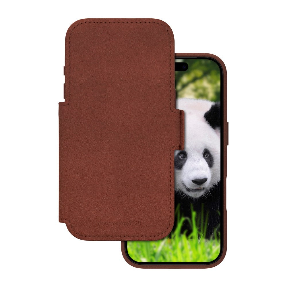 iPhone 17 Pro dbramante1928 Lynge Cover - MagSafe Kompatibel - Dark Tan