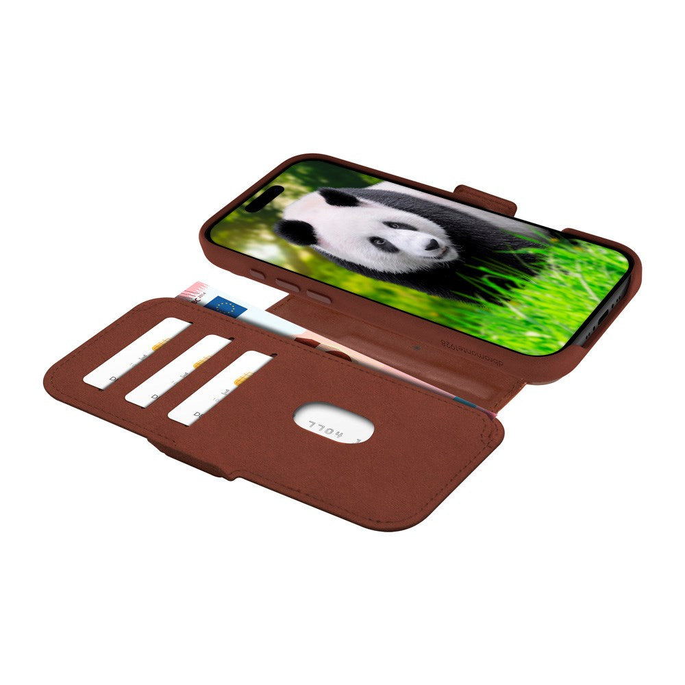 iPhone Air dbramante1928 Lynge Cover - MagSafe Kompatibel - Dark Tan