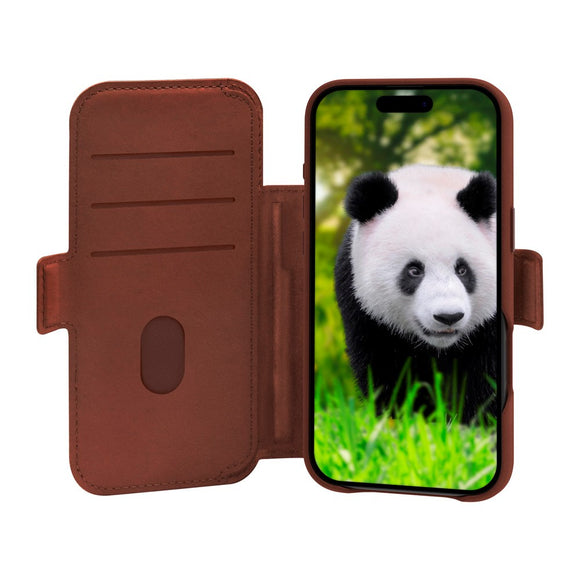 iPhone Air dbramante1928 Lynge Cover - MagSafe Kompatibel - Dark Tan