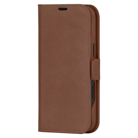 iPhone 16 Plus dbramante1928 Lynge Ægte Læder Magnet Cover - MagSafe Kompatibel - Tan