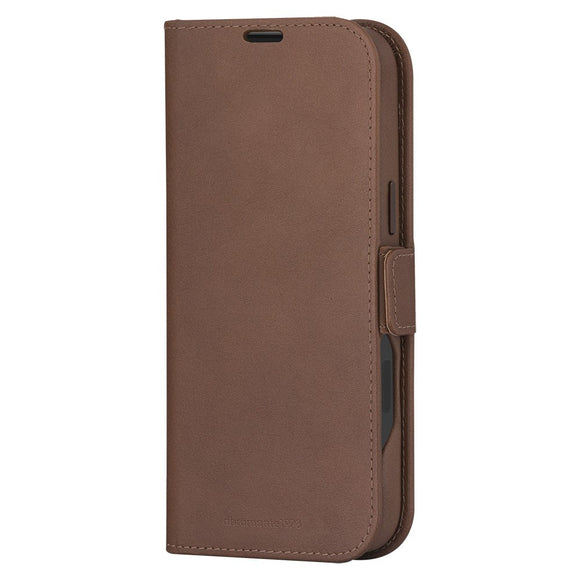 iPhone 16 Pro Max dbramante1928 Lynge Ægte Læder Magnet Cover - MagSafe Kompatibel - Tan