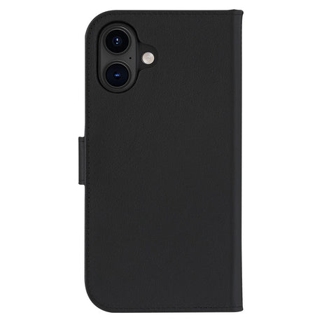 iPhone 16 Plus dbramante1928 Lynge Ægte Læder Magnet Cover - MagSafe Kompatibel - Black