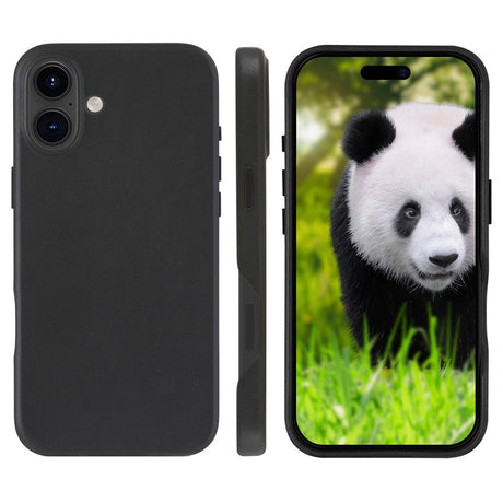 iPhone 16 Plus dbramante1928 Lynge Ægte Læder Magnet Cover - MagSafe Kompatibel - Black