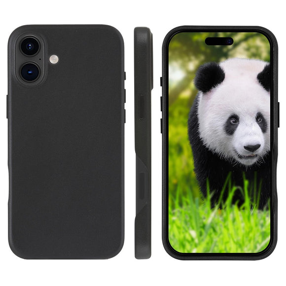 iPhone 16 Plus dbramante1928 Lynge Ægte Læder Magnet Cover - MagSafe Kompatibel - Black