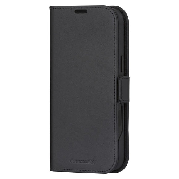 iPhone 16 Pro Max dbramante1928 Lynge Ægte Læder Magnet Cover - MagSafe Kompatibel - Black