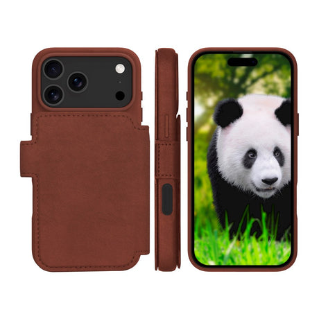 iPhone 17 Pro Max dbramante1928 Lynge Cover - MagSafe Kompatibel - Dark Tan