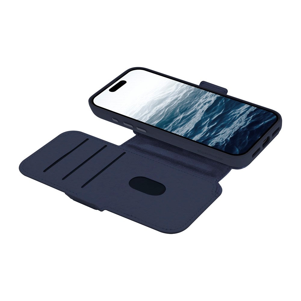 iPhone 17 Pro Max dbramante1928 Lynge ICON Cover - MagSafe Kompatibel - Deep Water
