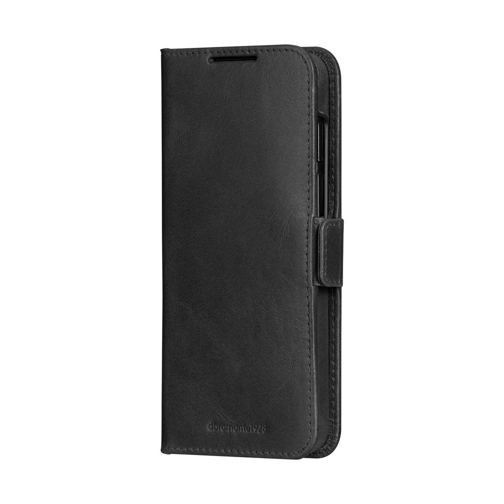 Samsung Galaxy S25+ (Plus) - dbramante1928 Lynge Ægte Læder 2-i-1 Flip Cover - Black
