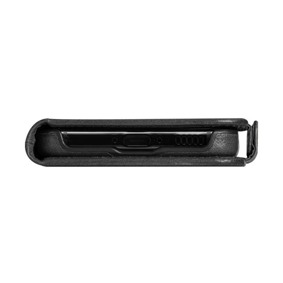 Samsung Galaxy S25 - dbramante1928 Lynge Ægte Læder 2-i-1 Flip Cover - Black