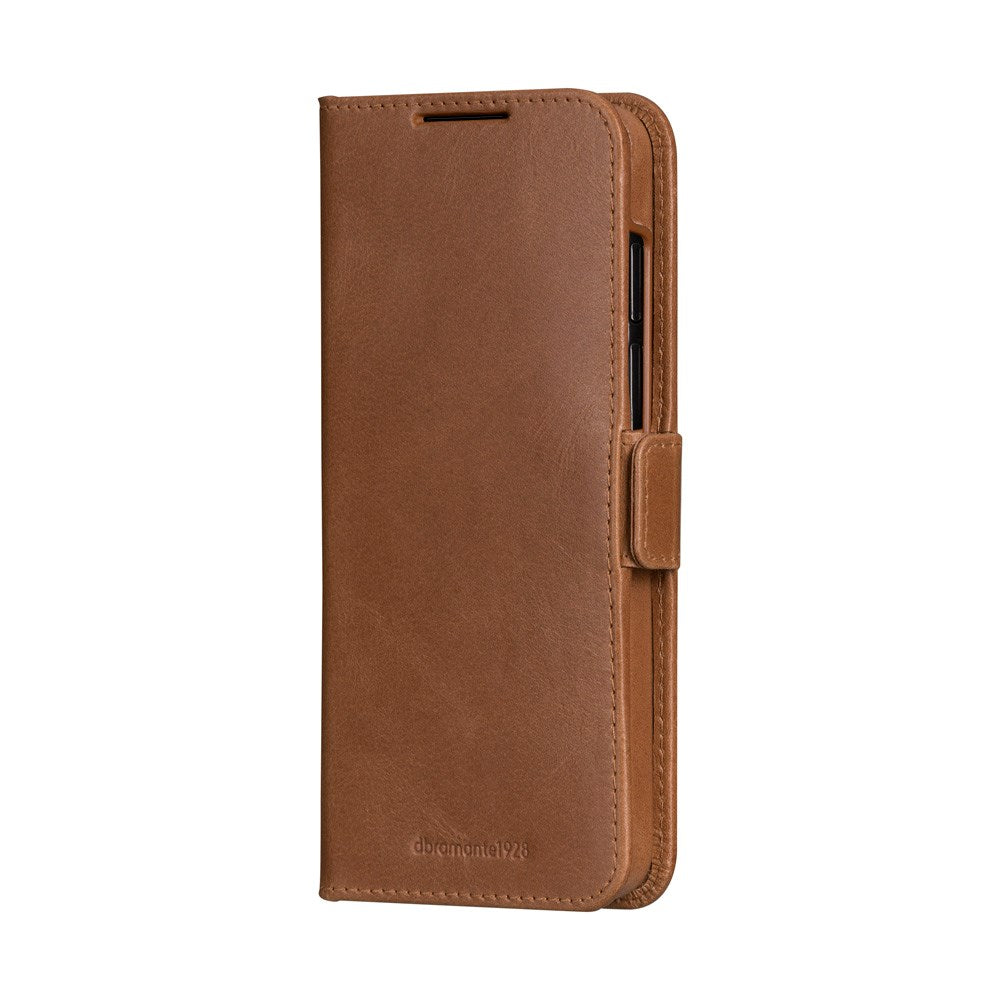 Samsung Galaxy S25 - dbramante1928 Lynge Ægte Læder 2-i-1 Flip Cover - Tan