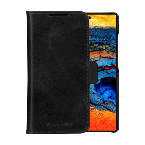 Samsung Galaxy S25 Ultra - dbramante1928 Lynge Ægte Læder 2-i-1 Flip Cover - Black
